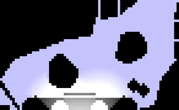 Sunlight on one floor of a LibreQuake map, before sky light softened the shadows.
